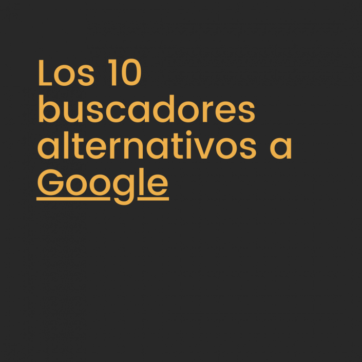 Google, Bing, DuckDuckGo, Yahoo Search, Wolfram Alpha, Ask.com, Tor (Deep web) y más