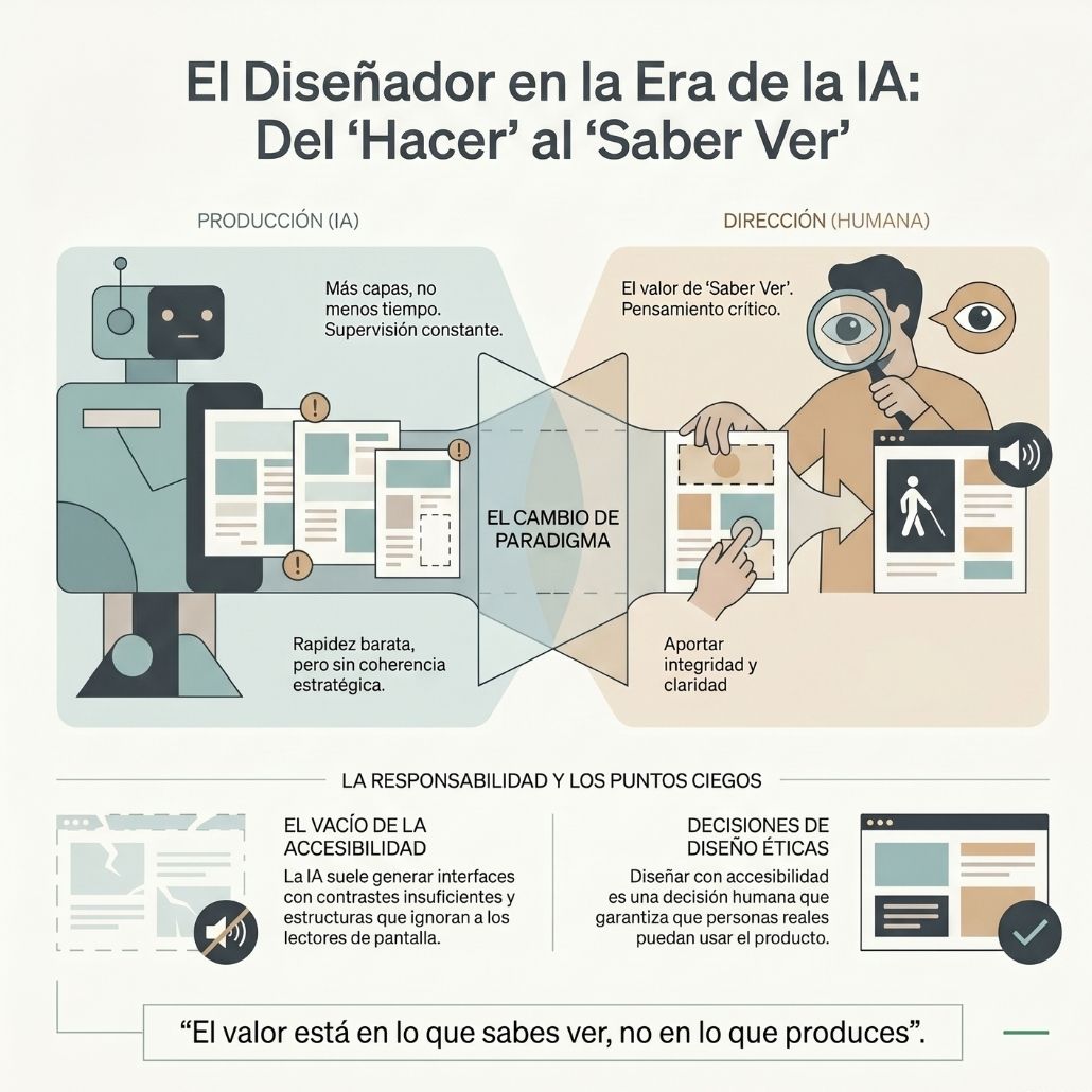 uso de inteligencia artificial en diseño y aumento del tiempo de trabajo