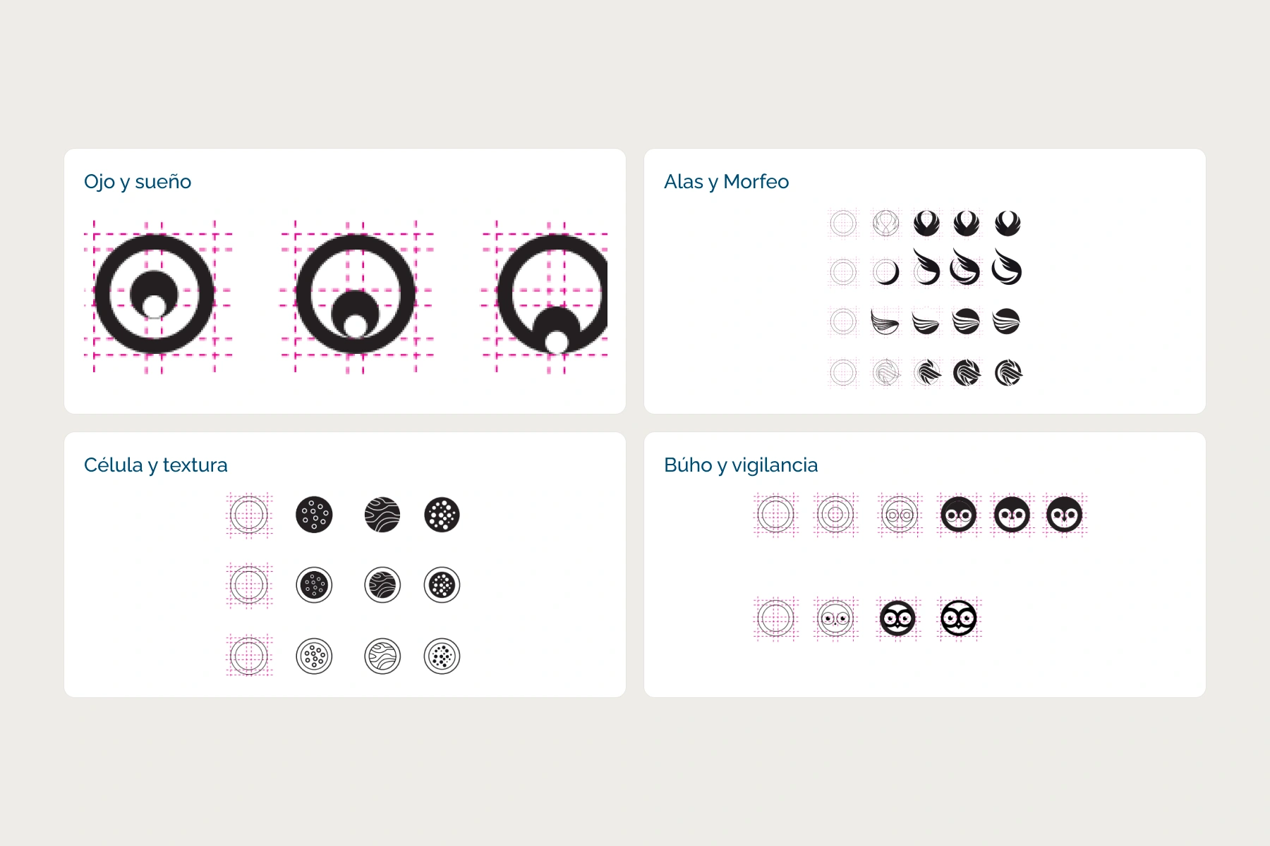 Exploración de referencias para la identidad de Oniria.